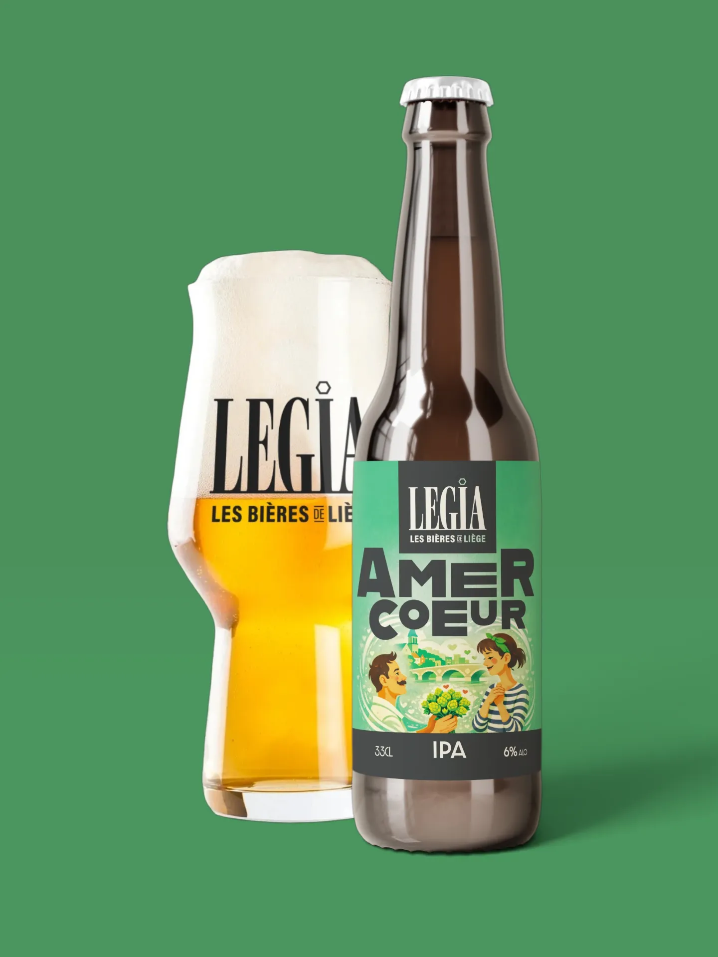 Legia IPA "Amercoeur" 33cl
